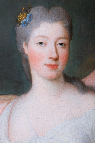 Portrait of Princess of Lorraine, Pierre Gobert and workshop, circa 1730 - Louis XV