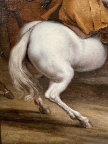 XVIIe siècle - Louis XIV devant Courtrai, Atelier Van der Meulen vers 1667