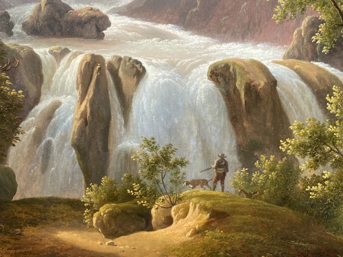 The Marmores waterfall, Martin Verstappen circa 1810 - 