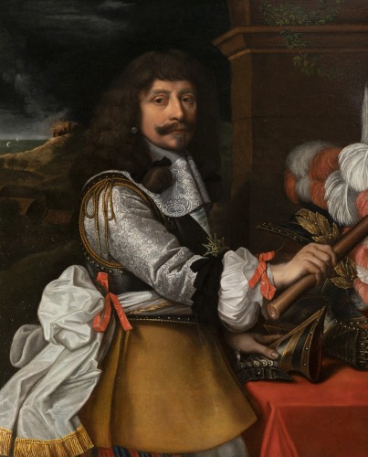Henry de Lorraine, comte d'Harcourt par Nicolas Mignard vers 1660 - Tableaux et dessins Style Louis XIII