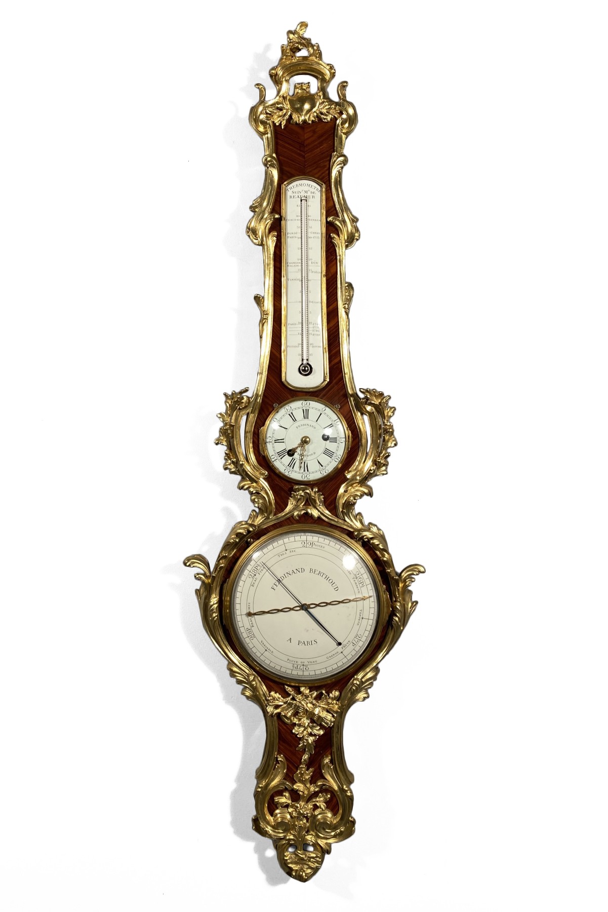 Clock making Barometer Made in France. 