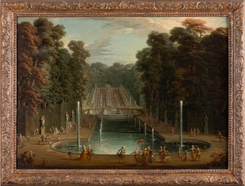 L’ambassade Turque devant la cascade de St Cloud vers 1742