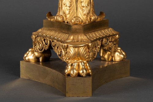 Antiquités - A set of five bronze bowls of a centerpiece by Thomire in Paris, circa 1820