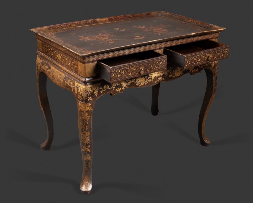 Louis XV - Table à thé, Chine XVIIIe siècle pour l’exportation en Europe