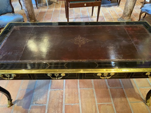 Furniture  - 18th Important desk in Boulle marquetry, Paris Regence period