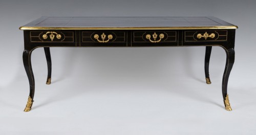 18th century - 18th Important desk in Boulle marquetry, Paris Regence period