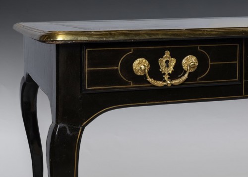 18th desk in Boulle marquetry, Paris Regence period - French Regence