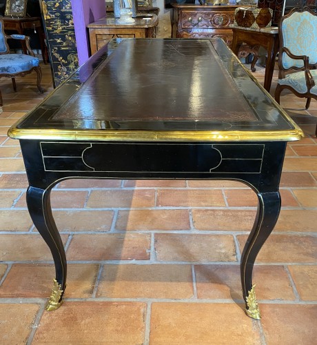 Antiquités - 18th desk in Boulle marquetry, Paris Regence period