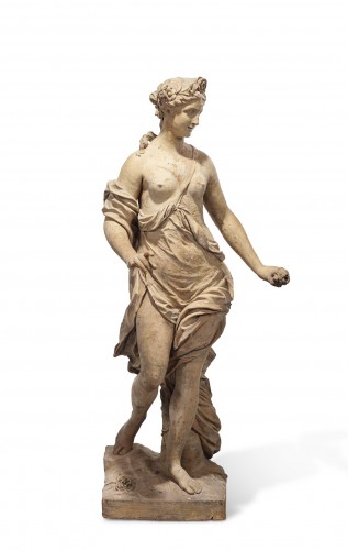 Statue of Flora in terracotta after Frémin, 19th century