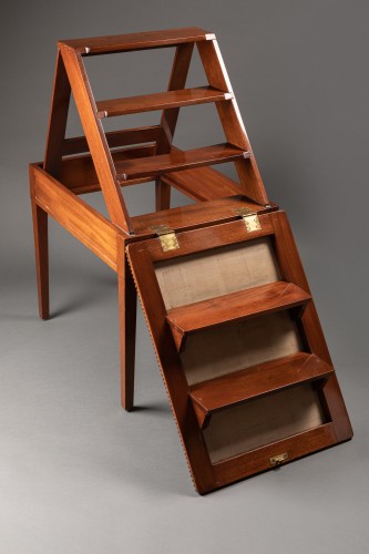 Convertible library stool, by Jacob Frères - Directoire