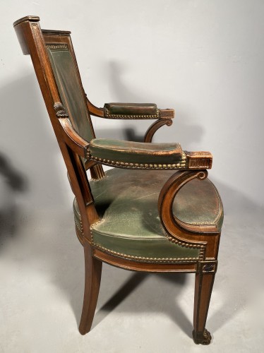 Paire de fauteuils d’officier par Georges Jacob vers 1795 - Franck Baptiste Paris