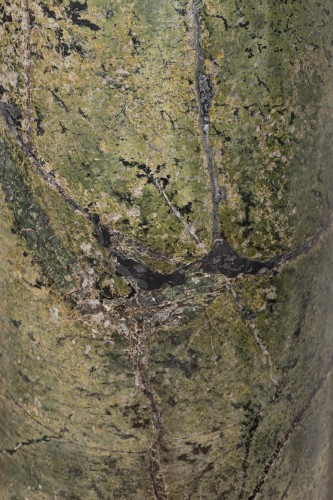 Middle age - Pair of serpentinite columns, Italy before the 17th century
