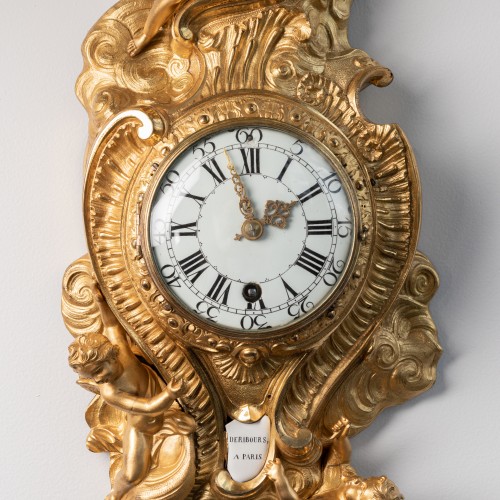 Horlogerie Cartel - Cartel d’alcôve Vénus éclairant le monde, Paris vers 1740