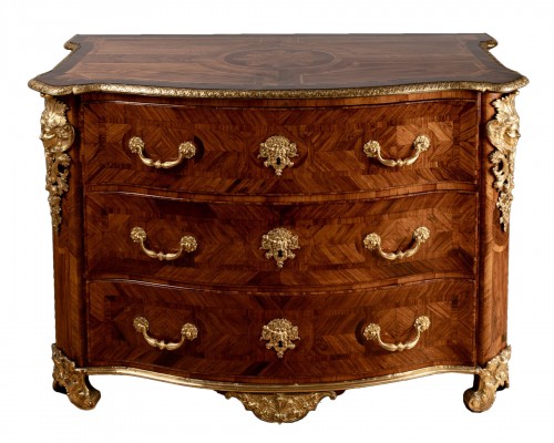 Commode de parquet par François Lieutaud, Paris vers 1710