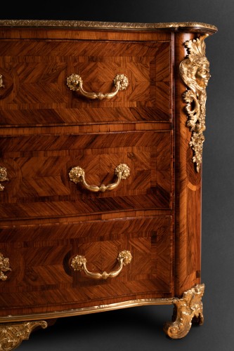 Commode de parquet par François Lieutaud, Paris vers 1710 - Franck Baptiste Paris