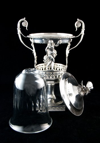 Empire - Empire drageoir in sterling silver by Jean-Pierre Bibron, Paris 1809-1819