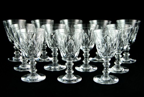 Baccarat – Cut Crystal Service of 61 Pieces, Armagnac Pattern - 