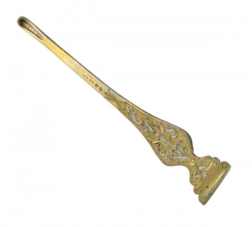 Paris, 1717–1722 – Vermeil Tongue Scraper and Ear Picker, Régence Period