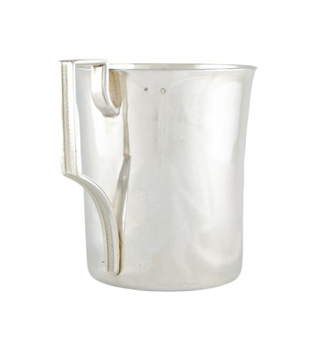 Paris 1798–1809 – Large solid silver Empire officer’s cup by L. J. BERGER