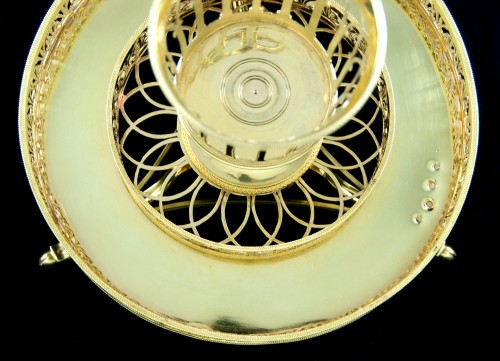 Centre de table en argent massif vermeil Paris 1789 par C.-N. DELANOY - Baptiste Jamez Fine Arts