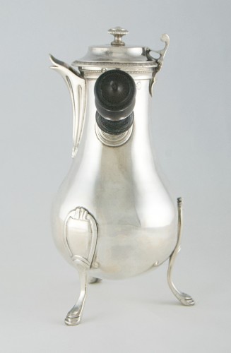 Paris 1798 to 1809 Late 18th century solid silver coffee pot by JPN BIBRON - 