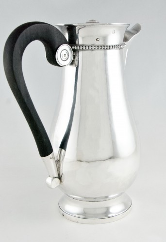 19th century - Empire Period Sterling Silver Coffee Pot By J.B.S. LEFRANC, Paris, 1809–181