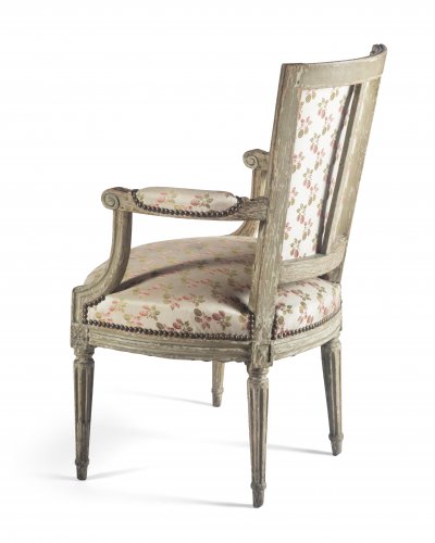 Paire of armchairs, France, Louis XVI period - 