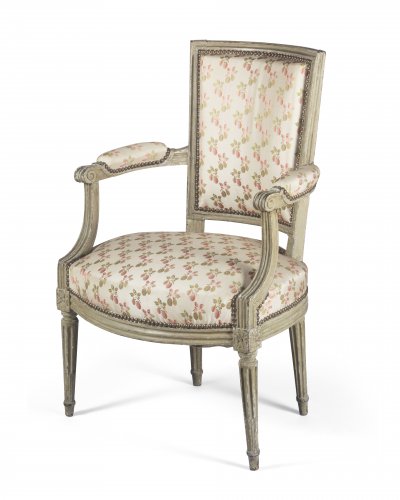 18th century - Paire of armchairs, France, Louis XVI period