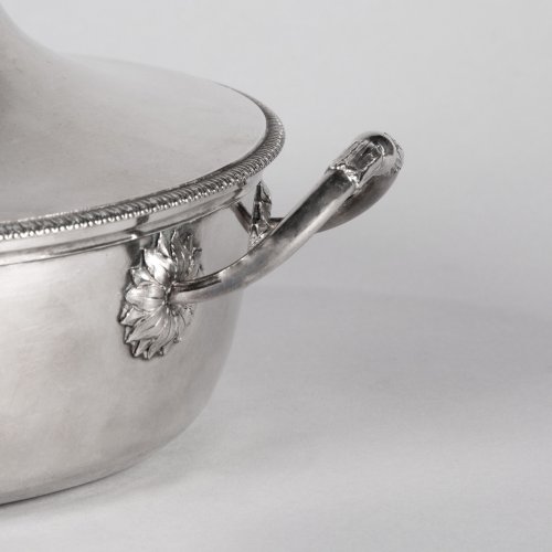 Antique French Sterling Silver Vegetable Dish, by MASSON, Paris 1798-1809 - 