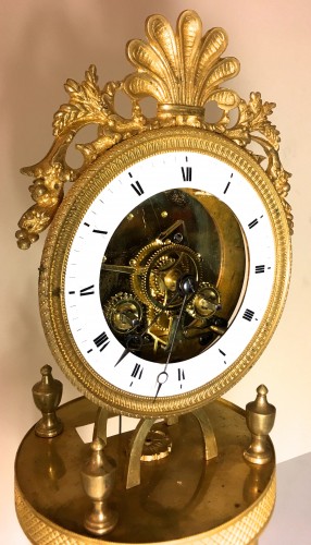 Skeleton clock, Directoire period (1795-1803) - Horology Style Directoire