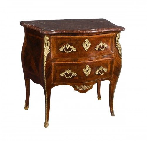 Commode sauteuse d'époque Louis XV estampillée Gabriel-Cécile FILON