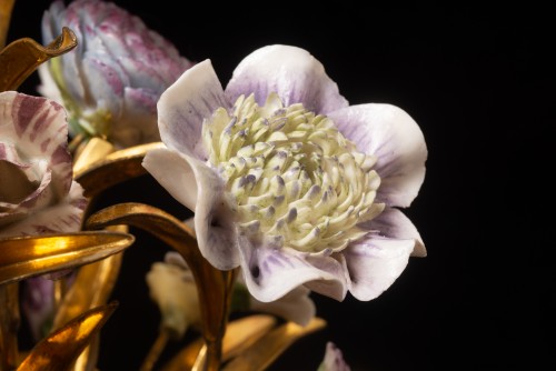 18th century - Sèvres, bouquet of porcelain flowers