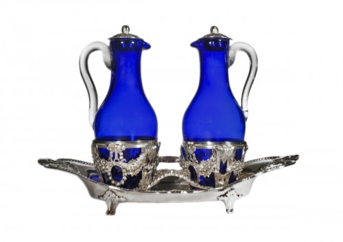 Vinegar cruet in sterling silver by Ange-Jacques MASSÉ, Paris, 18th century