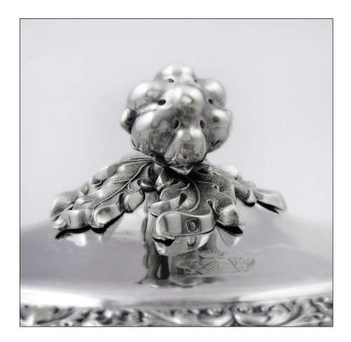 Antique Silver  - Silver drageoir by Veyrat, Paris 1832-1840, Louis-Philippe period