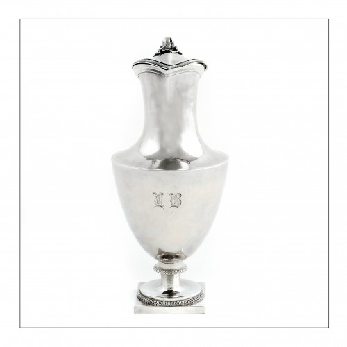 Antique Silver  - Travel ewer in solid silver by L.-J. Milleraud-Bouty, Paris, 18th century