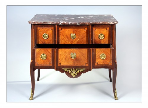 Transition Commode stamped J. P. LETELLIER, Paris, 18th century - 