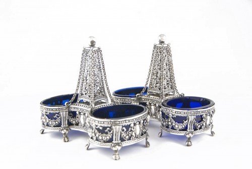 Charpenat J.-P., Supplier of the Crown - Pair of salt cellars, Paris 1783