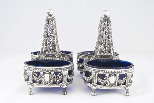 Charpenat J.-P., Supplier of the Crown - Pair of salt cellars, Paris 1783 - 