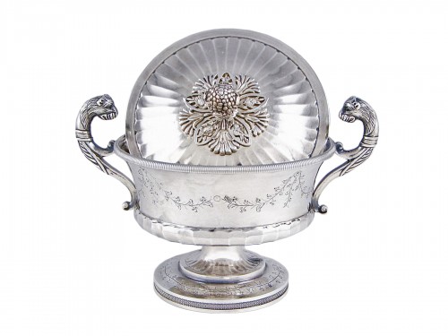 Pierre Chauvin - Covered cup, Paris 1798-1809, sterling silver