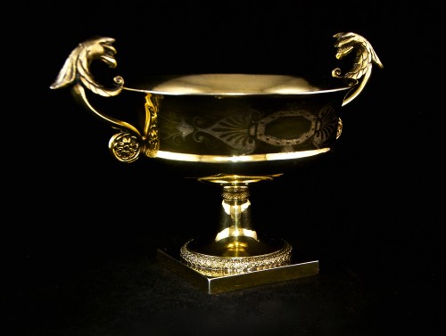 Antique Silver  - Silver-gilt Griffins cup from Directoire Consulat, Paris 1798-1809