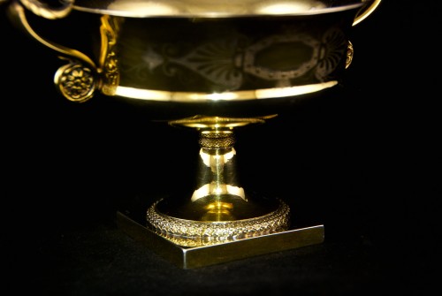 Silver-gilt Griffins cup from Directoire Consulat, Paris 1798-1809 - 