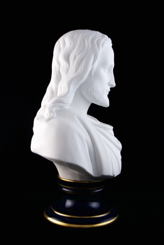 Napoléon III - Manufacture Nationale de Sèvres - Bust of Christ in porcelain, c. 1874