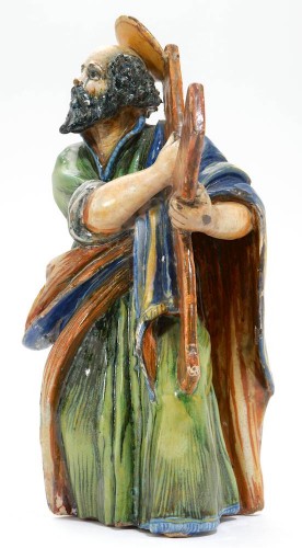 Saint-André, atelier Patanazzi, Urbino XVIe siècle - Céramiques, Porcelaines Style 