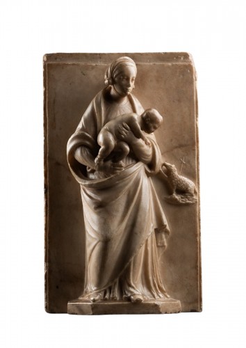 Vierge à l’Enfant et à l’agneau, vers 1510