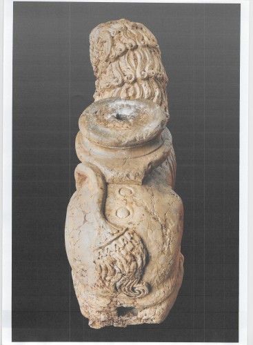 Pair of stylobate lions, Sculptor of the &#039;Piacenza School&#039;  circa 1170  - Middle age