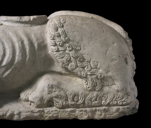 Middle age - Stylophore Lion circa 1290-1300