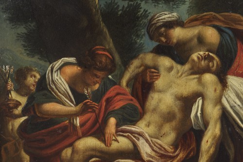 Paintings & Drawings  - Saint Sebastian healed by Saint Irene