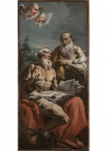 Paintings & Drawings  - Saint Jerome &amp; Saint Fidelis of Sigmaringen