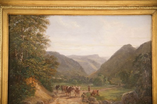 Paintings & Drawings  - Landscape - David Ortlieb (1797-1875)
