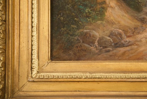 Paysage vosgien - David Ortlieb (1797-1875) - Antiquités Bastian